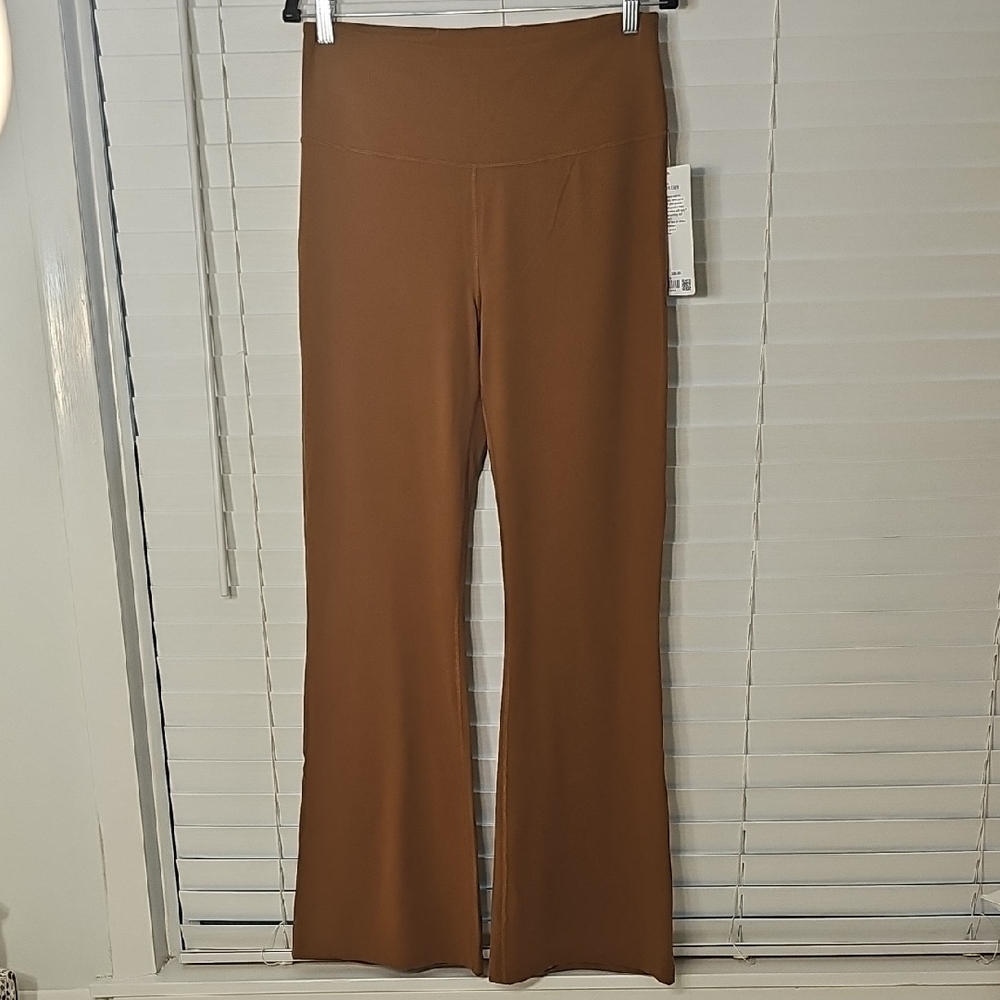 Lululemon Groove Pant Flare Nulu Chestnut Size 12 NWT